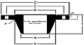 ASME B16.47 Welding Neck Flange